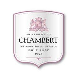 Traditional method brut rosé from Château de Chambert.
