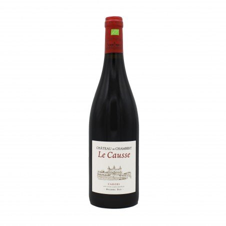 Le Causse red organic wine from Malbec AOP Cahors